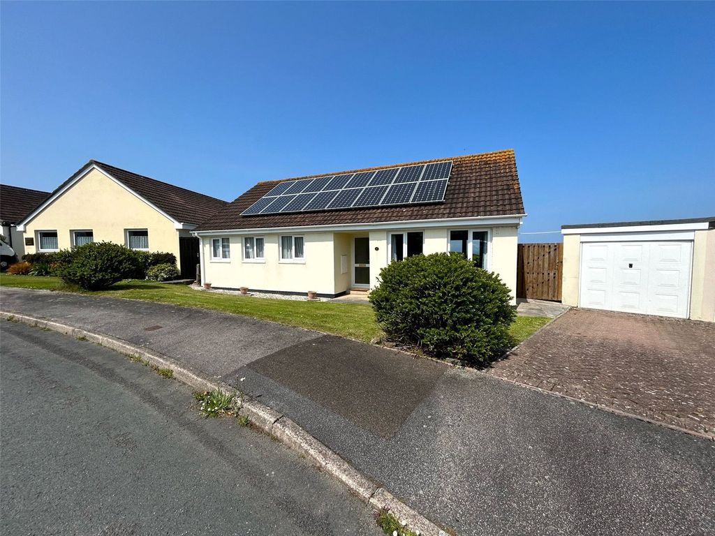 3 bed bungalow for sale in Lundy Drive, Crackington Haven, Bude EX23, £