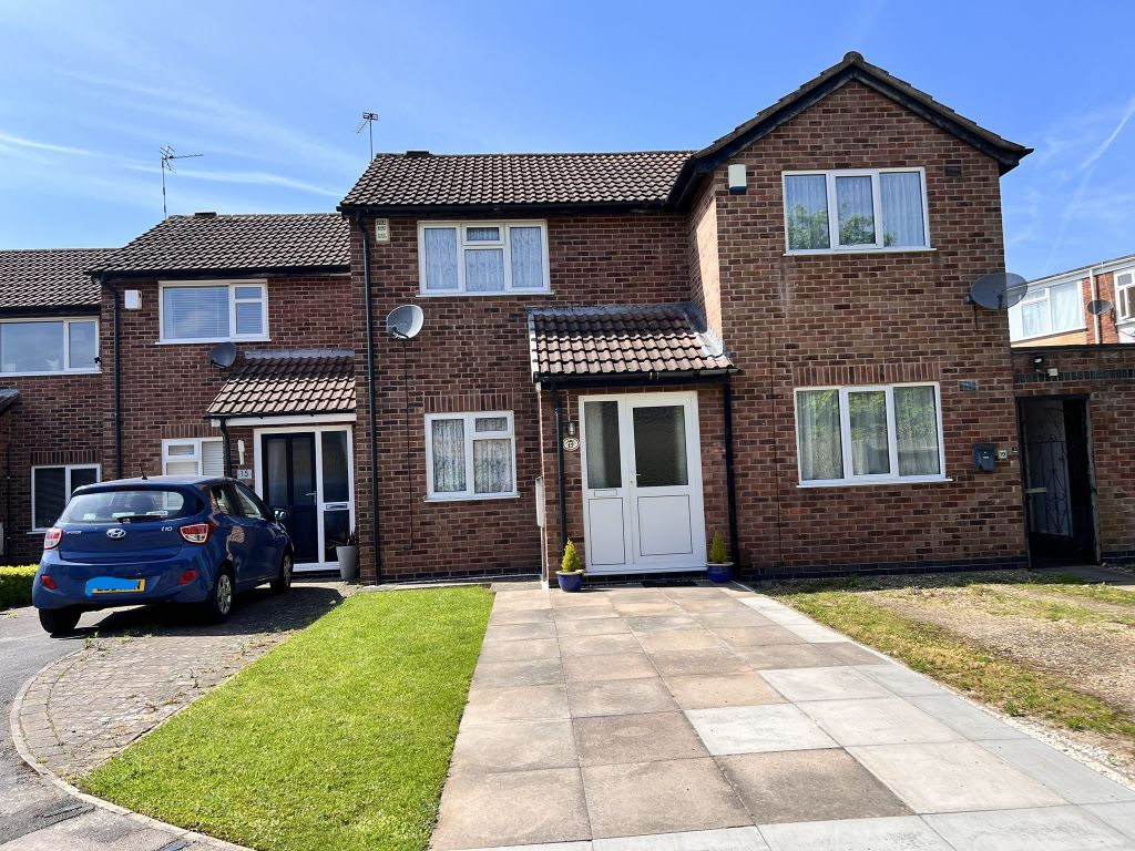 2 bed terraced house for sale in Vale End, Thurnby, Leicester LE7, £