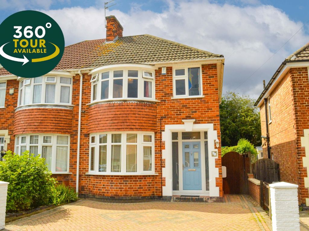 3 bed semidetached house for sale in Bretby Road, Aylestone, Leicester