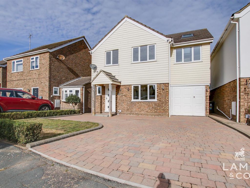 4 bed detached house for sale in Clover Drive, Thorrington, Essex CO7