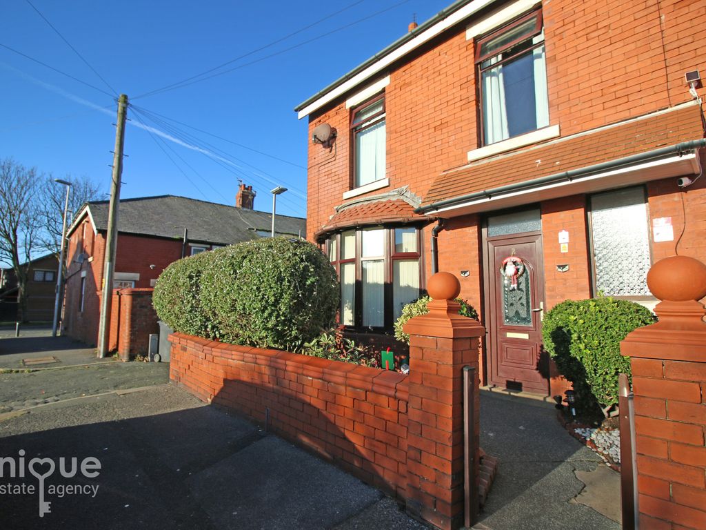 3 bed end terrace house for sale in Sutherland Road, Blackpool FY1, £