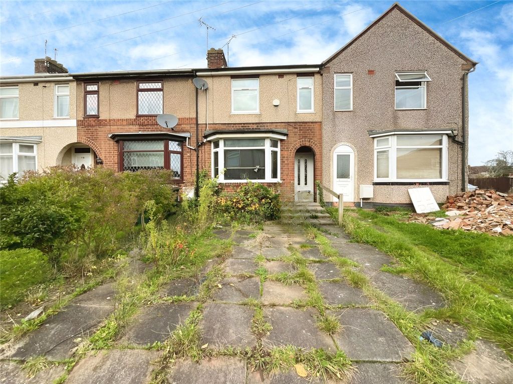 3 bed terraced house for sale in Yelverton Road, Coventry, West