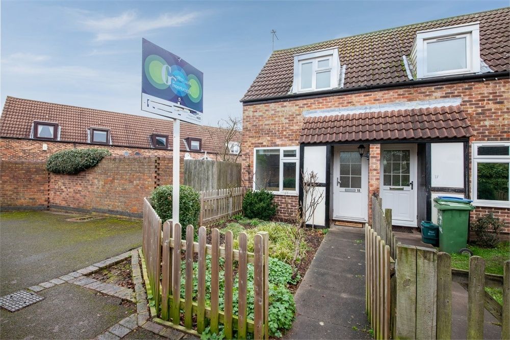 1 bed end terrace house for sale in Tudor Walk, Weybridge, Surrey KT13