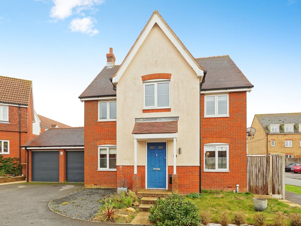 5 bed detached house for sale in Kinson Way, Whitfield, Dover, Kent