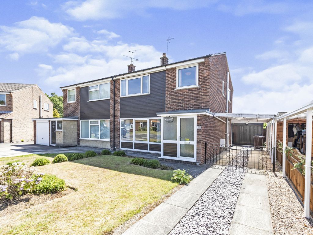 3 bed semidetached house for sale in Thatch Close, Selby YO8 Zoopla