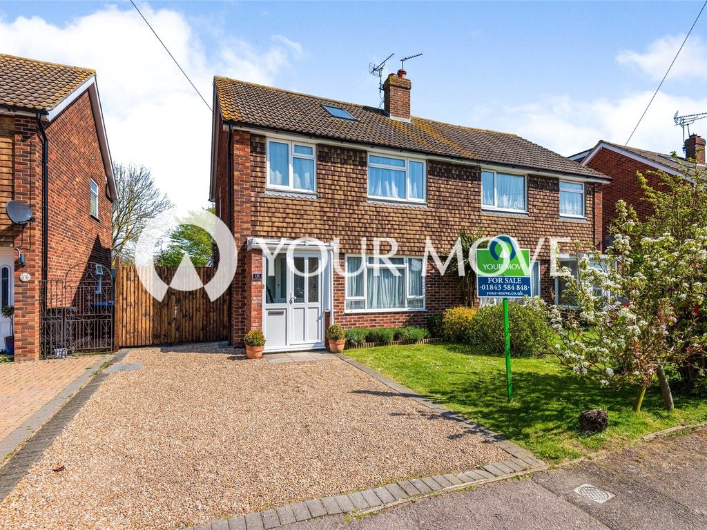 3 bed semidetached house for sale in St. Catherines Grove, Manston