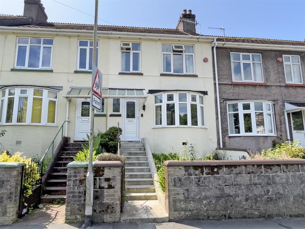 3 bed terraced house for sale in Bernice Terrace, Lipson, Plymouth PL4
