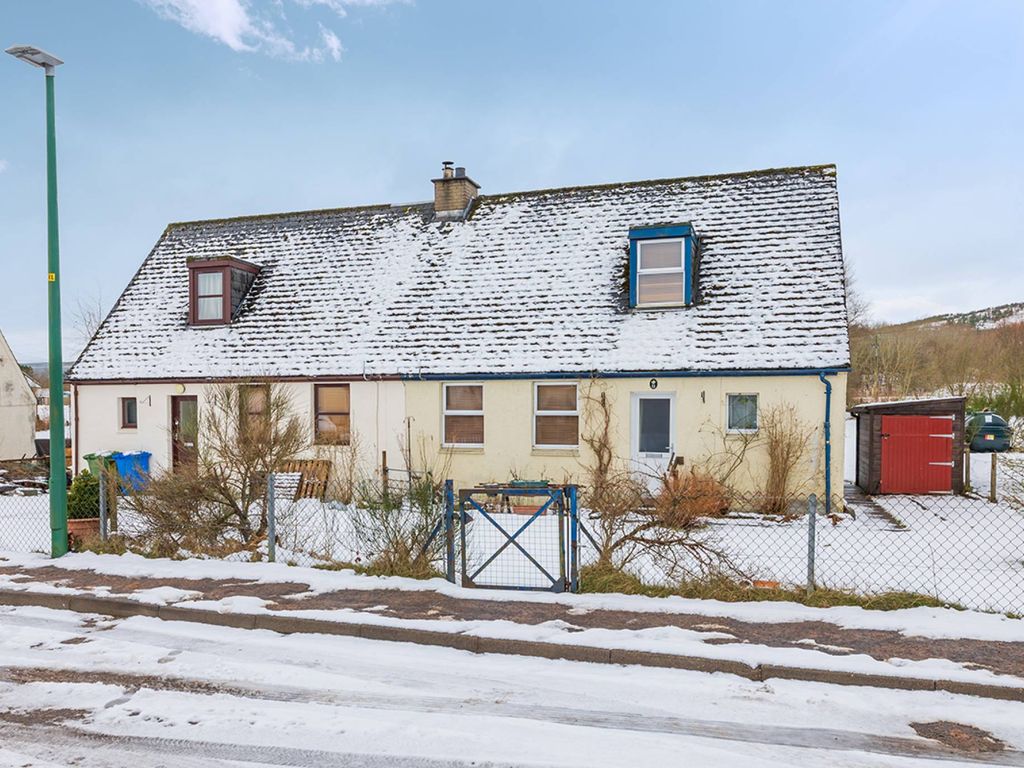 3 bed semidetached house for sale in Cassley Drive, Rosehall, Lairg