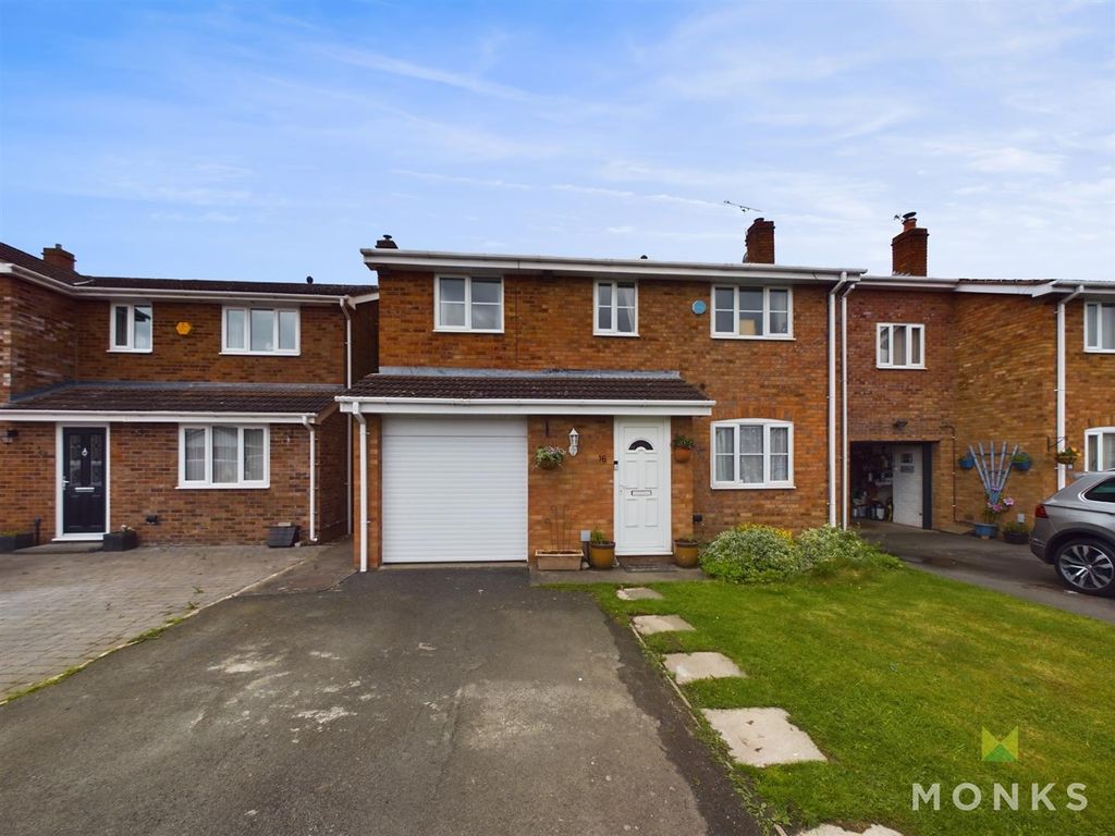 4 bed property for sale in Davies Drive, Wem, Shrewsbury SY4, £315,000