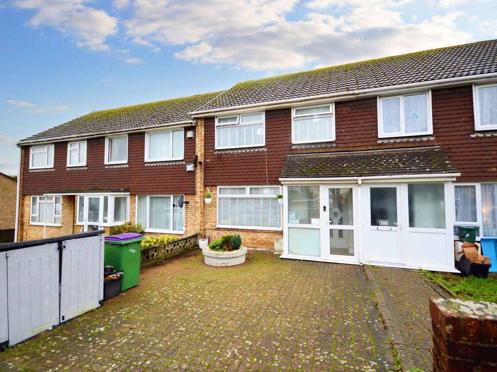 3 bed terraced house for sale in Canterbury Road, Folkestone CT19, £
