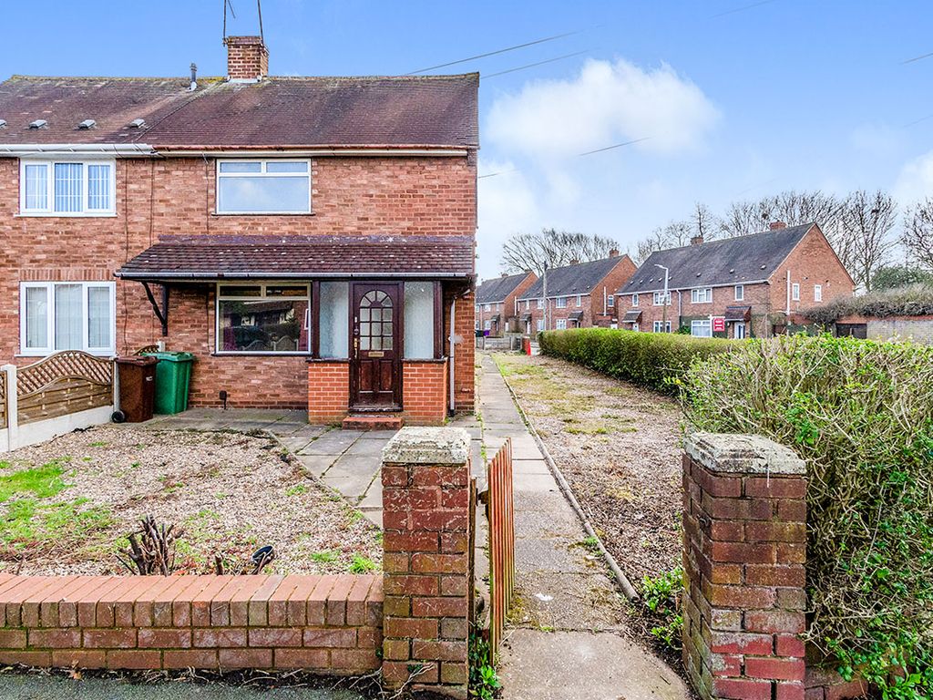 2 bed semidetached house for sale in Barnard Road, Wolverhampton, West Midlands WV11, £130,000