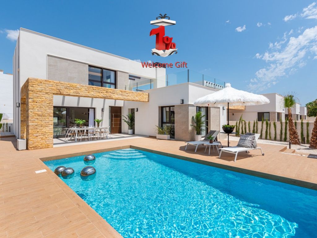 New home, 3 bed villa for sale in Ciudad Quesada, Ciudad Quesada