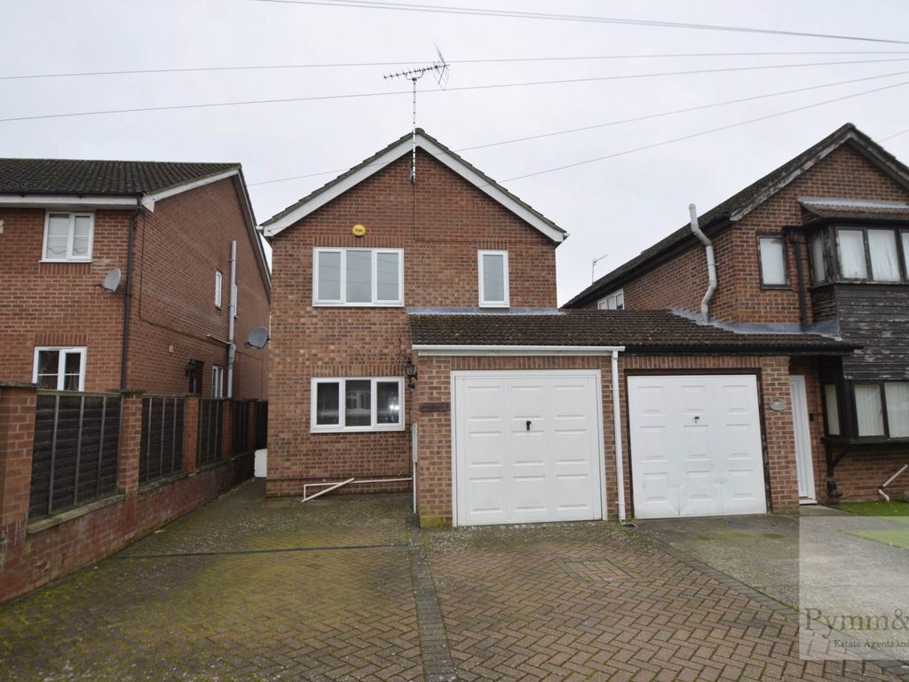 3 bed semidetached house to rent in Woodlands Road, Costessey NR5, £1,250 pcm Zoopla