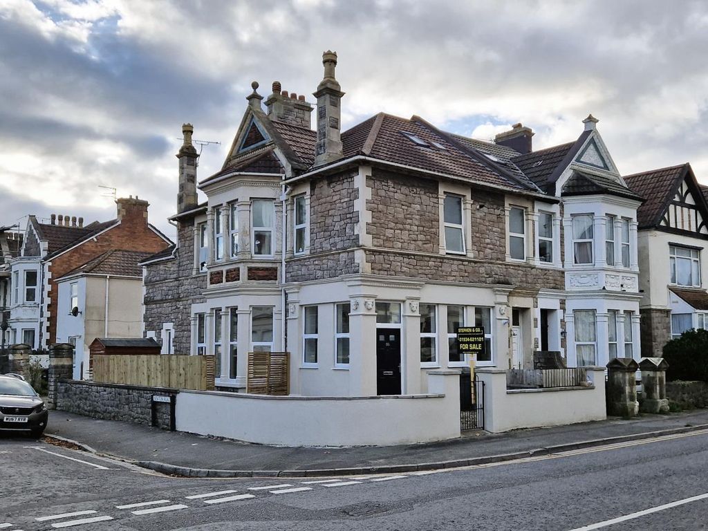 1 bed flat for sale in Clevedon Road, WestonSuperMare BS23, £145,000