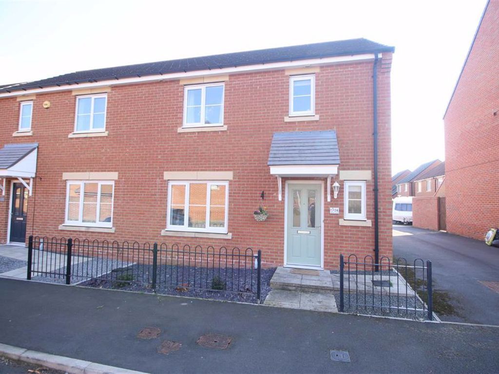 3 bed semidetached house for sale in Leach Grove, Darlington, County