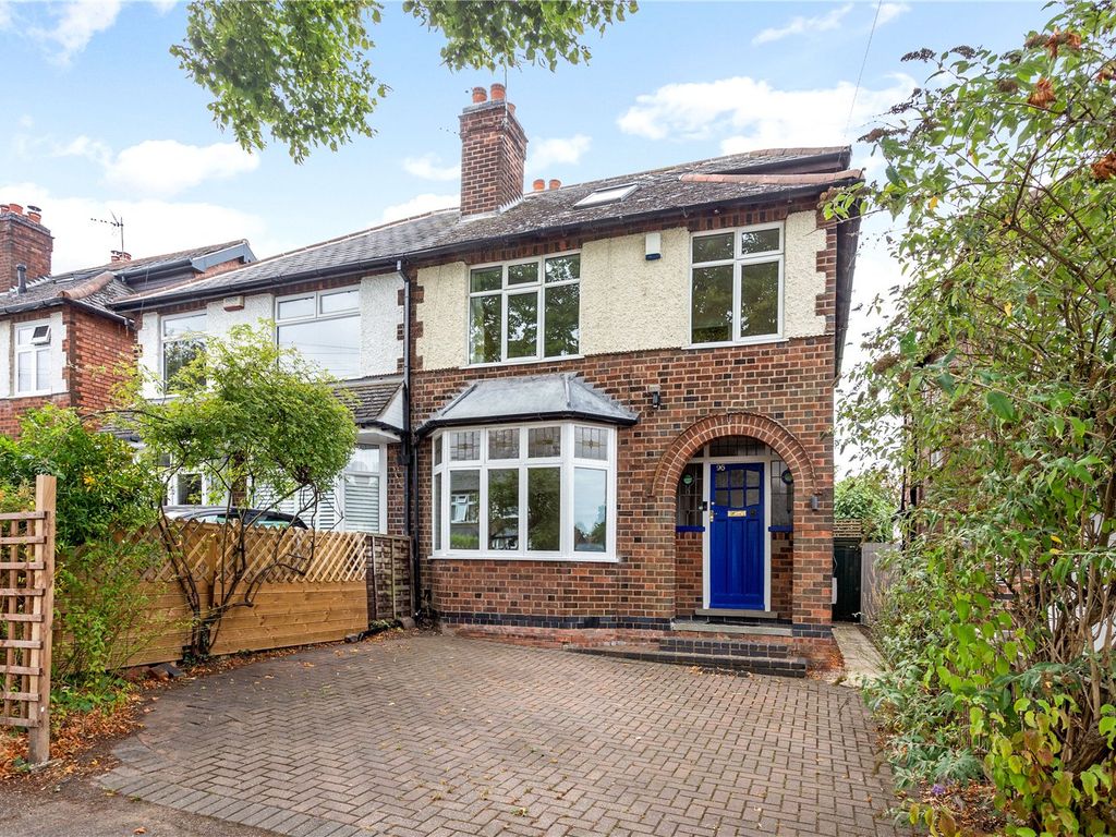4 bed semidetached house for sale in Abbey Road, West Bridgford