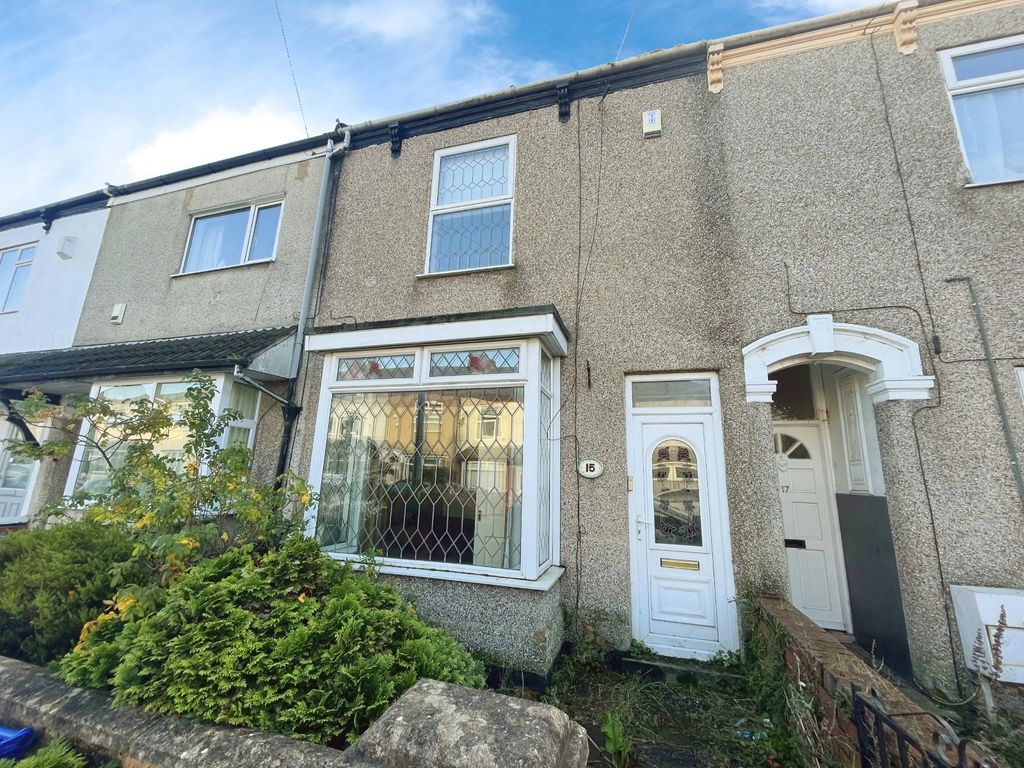 3 bed terraced house for sale in Somersby Street, Grimsby, Lincolnshire