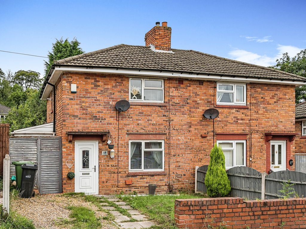 2 bed semidetached house for sale in Rosewood Road, Dudley DY1, £