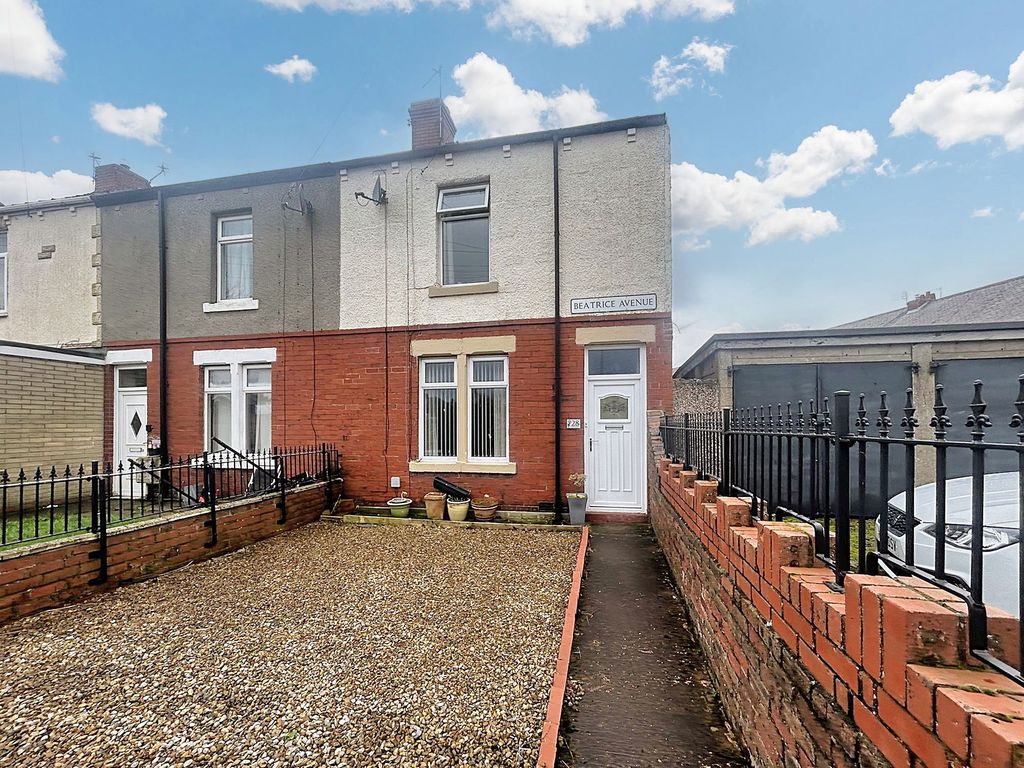 2 bed terraced house for sale in Beatrice Avenue, Blyth NE24, £89,950