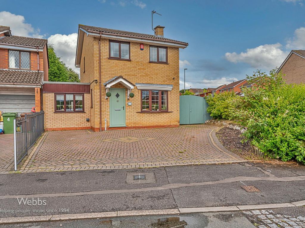 3 bed detached house for sale in Hopton Meadow, Heath Hayes, Cannock