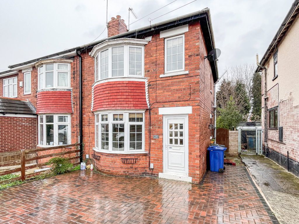 3 bed semidetached house for sale in Rosedale Road, Scawsby, Doncaster