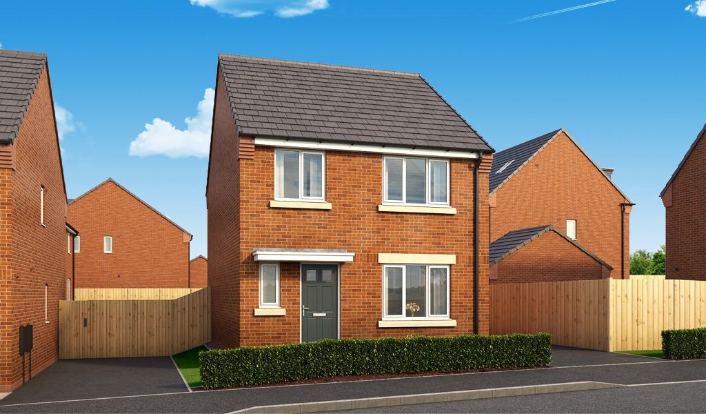 New home, 3 bed detached house for sale in Lyndon Park, Harwood Lane