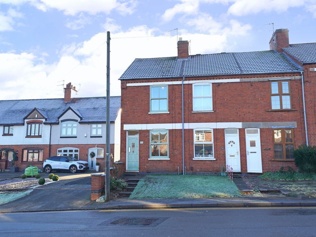 2 bed end terrace house for sale in Ratby Road, Groby, Leicester