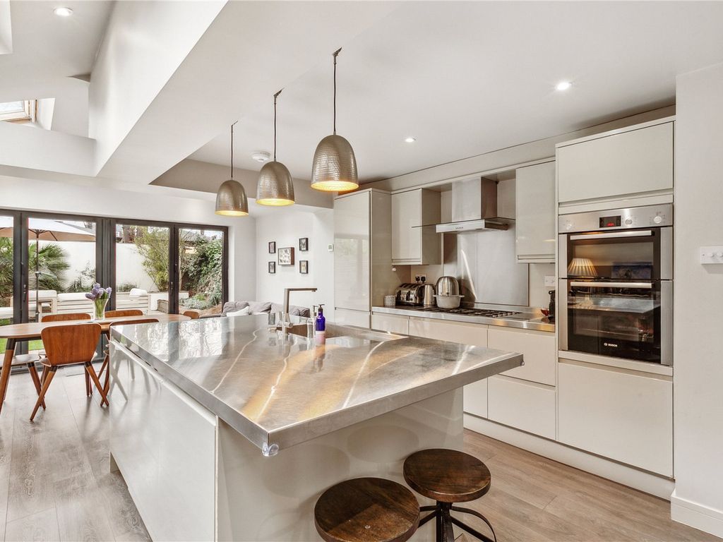 5 bed terraced house for sale in Ferndale Road, London SW9, £1,200,000