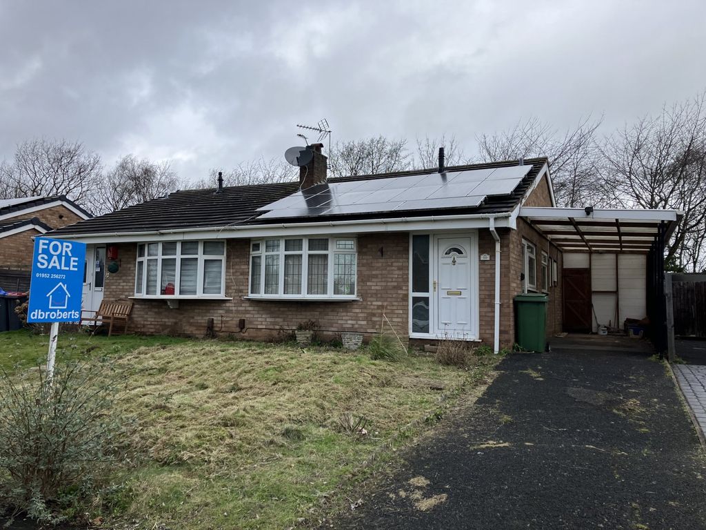 2 bed bungalow for sale in Heather Drive, Wellington, Telford