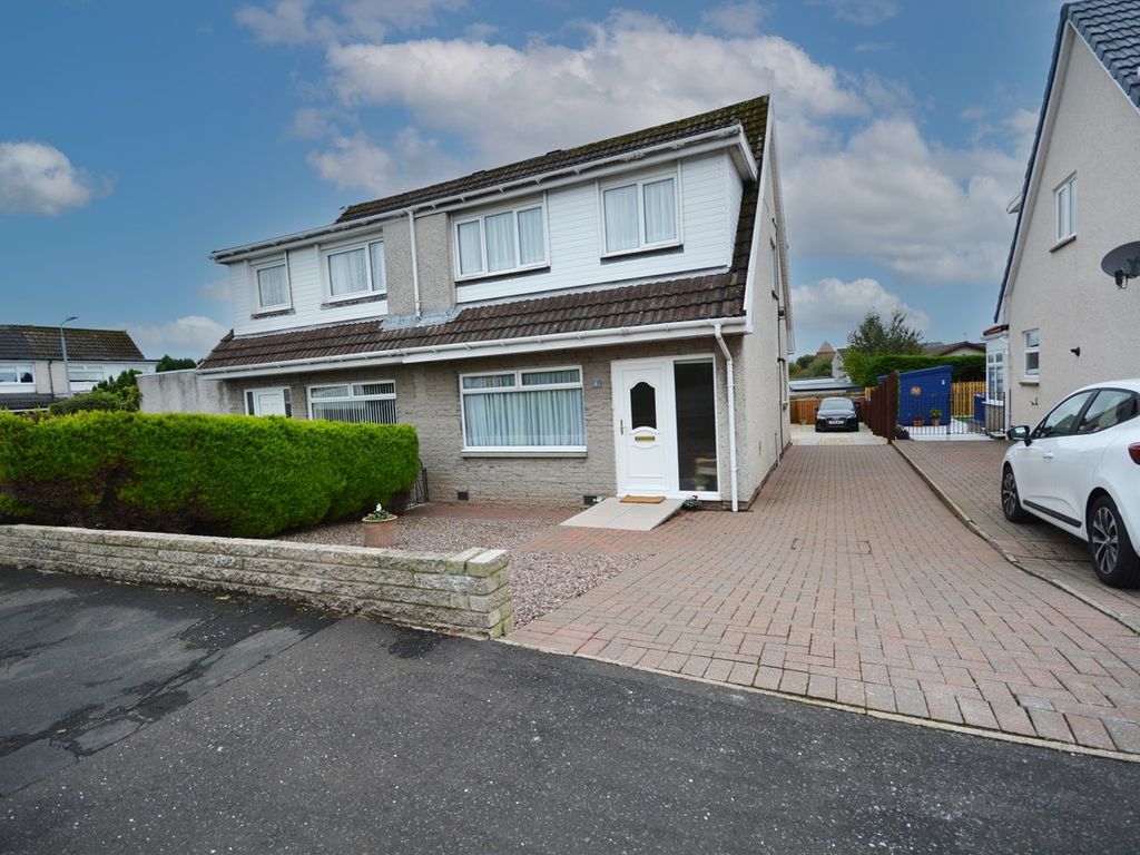 3 bed semidetached house for sale in Cairn View, Galston KA4, £135,000