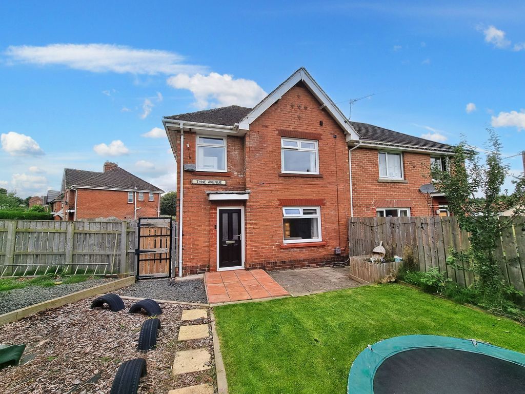3 bed terraced house for sale in Tyne Avenue, Leadgate, Consett DH8, £