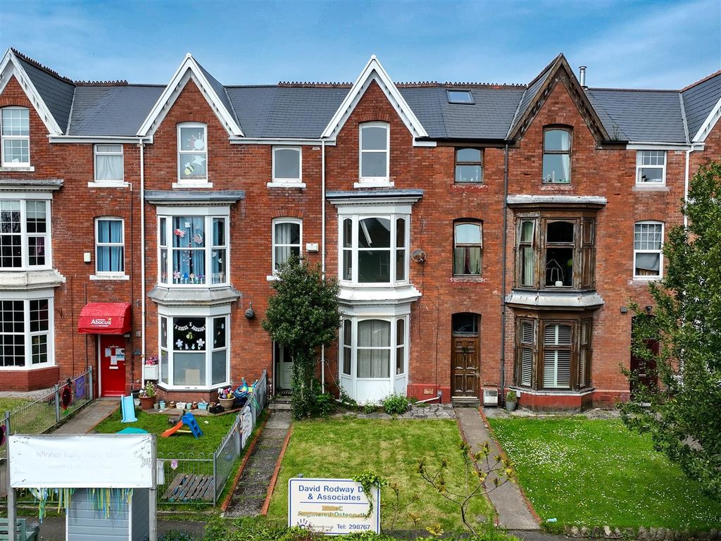 6 bed terraced house for sale in Sketty Road, Uplands, Swansea SA2, £