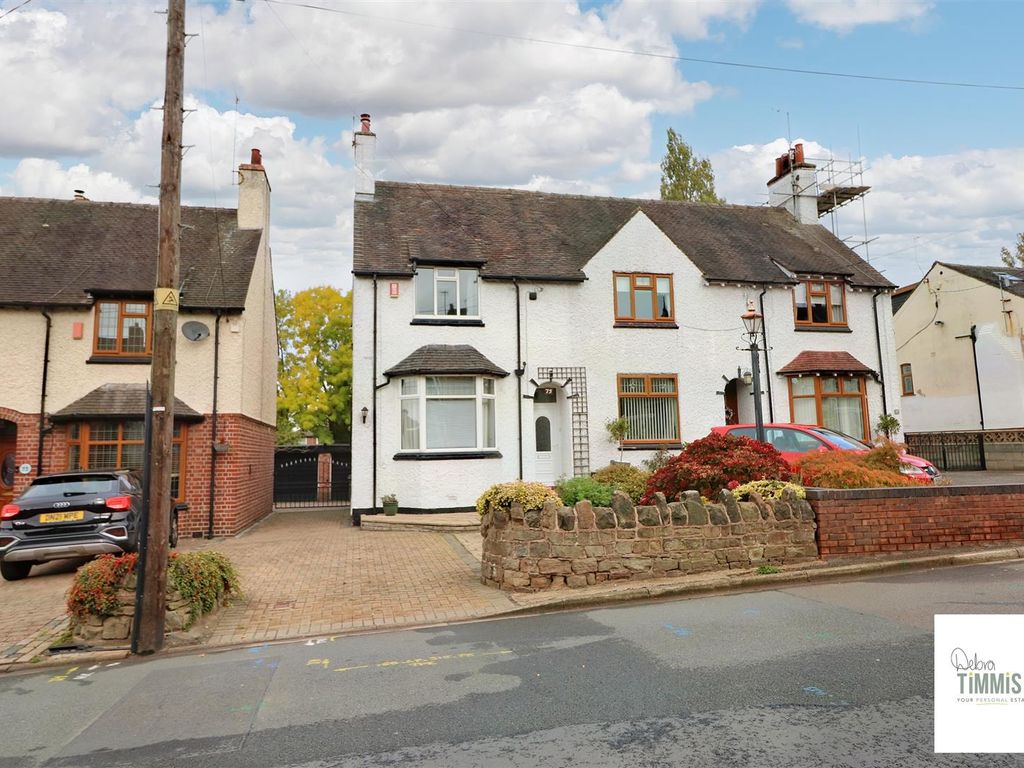 3 bed semidetached house for sale in Bagnall Road, Milton, StokeOn