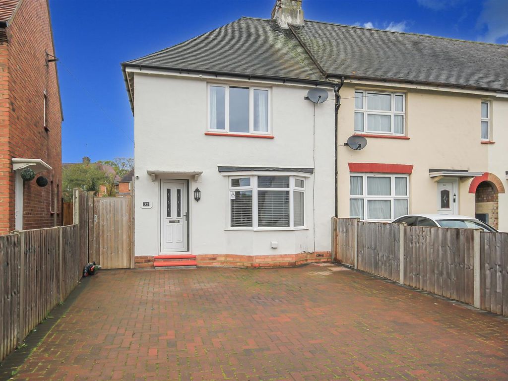 2 bed end terrace house for sale in Mannock Road, Wellingborough NN8