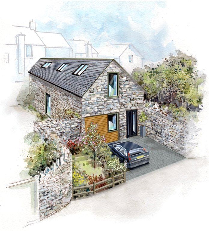 2 bed semidetached house for sale in Chiswell, Portland, Dorset DT5