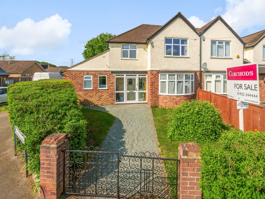 3 bed semidetached house for sale in Scotland Bridge Road, New Haw