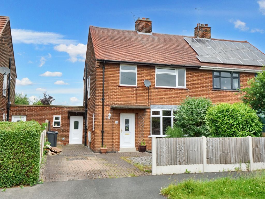 3 bed semidetached house for sale in Gregory Avenue, Breaston DE72, £