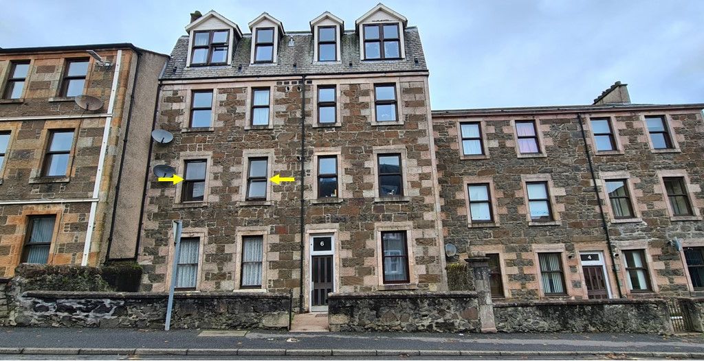 1 bed flat for sale in Hillhouse Road, Rothesay, Isle Of Bute PA20, £