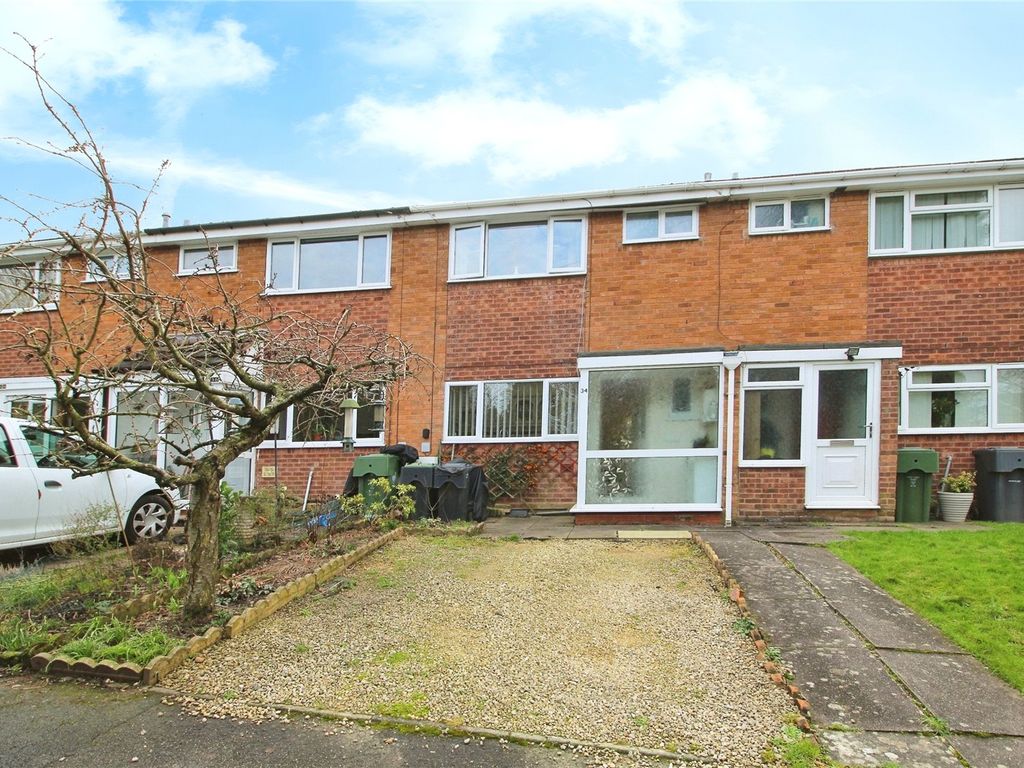 3 bed terraced house for sale in Willow Close, Bromsgrove