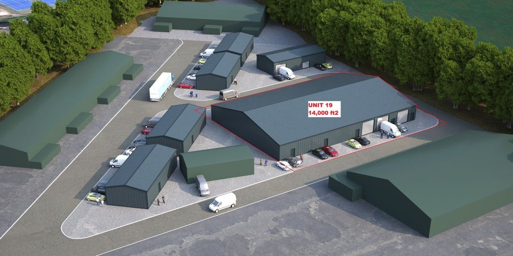 Light industrial to let in Twin Lakes Industrial Park, Bretherton Road