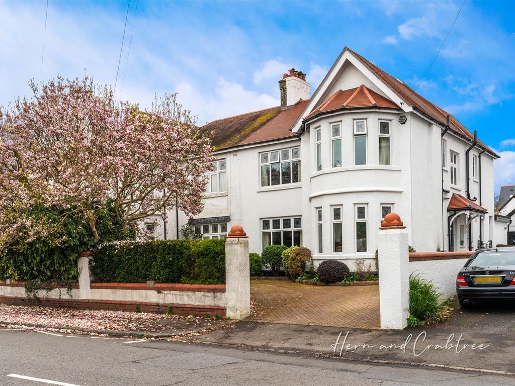 4 bed semidetached house for sale in Pencisely Road, Llandaff, Cardiff