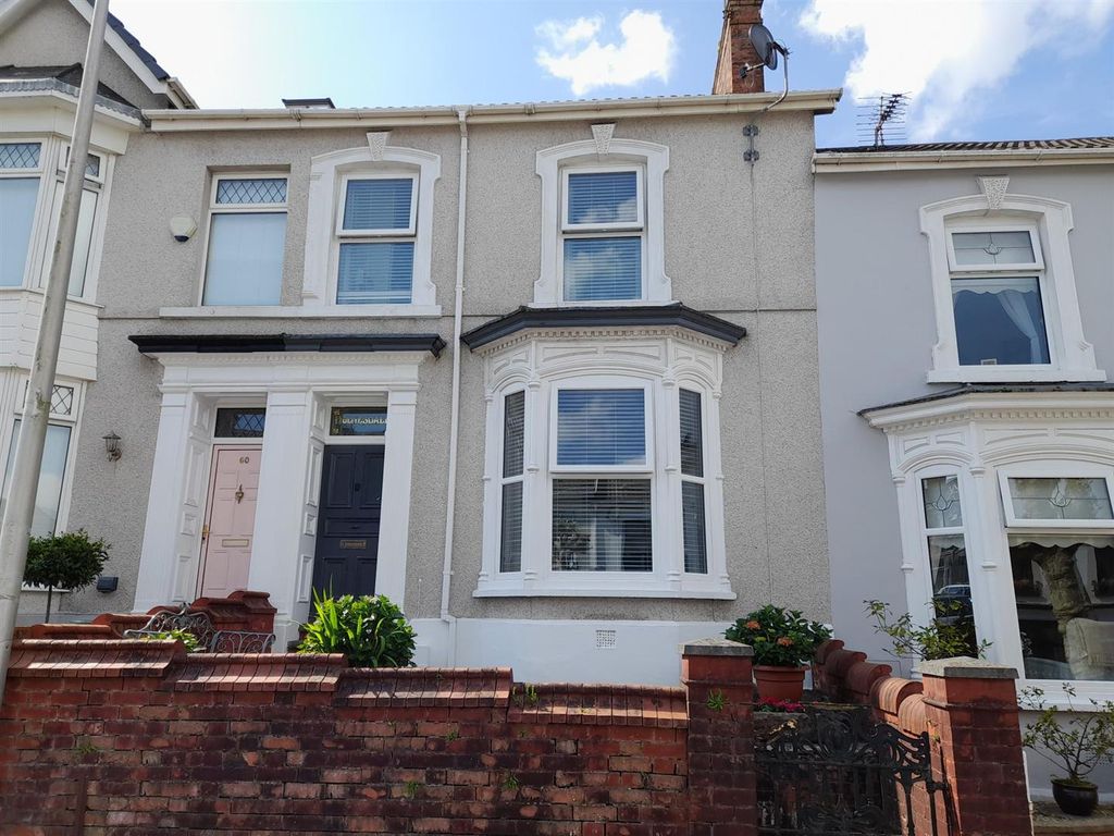 3 bed terraced house for sale in College Hill, Llanelli SA15, £205,000