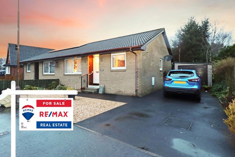 3 bed semidetached bungalow for sale in Heatherwood, Seafield EH47, £