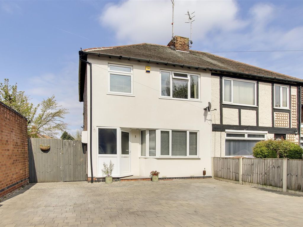 3 bed semi-detached house for sale in george street, arnold, nottinghamshire ng5