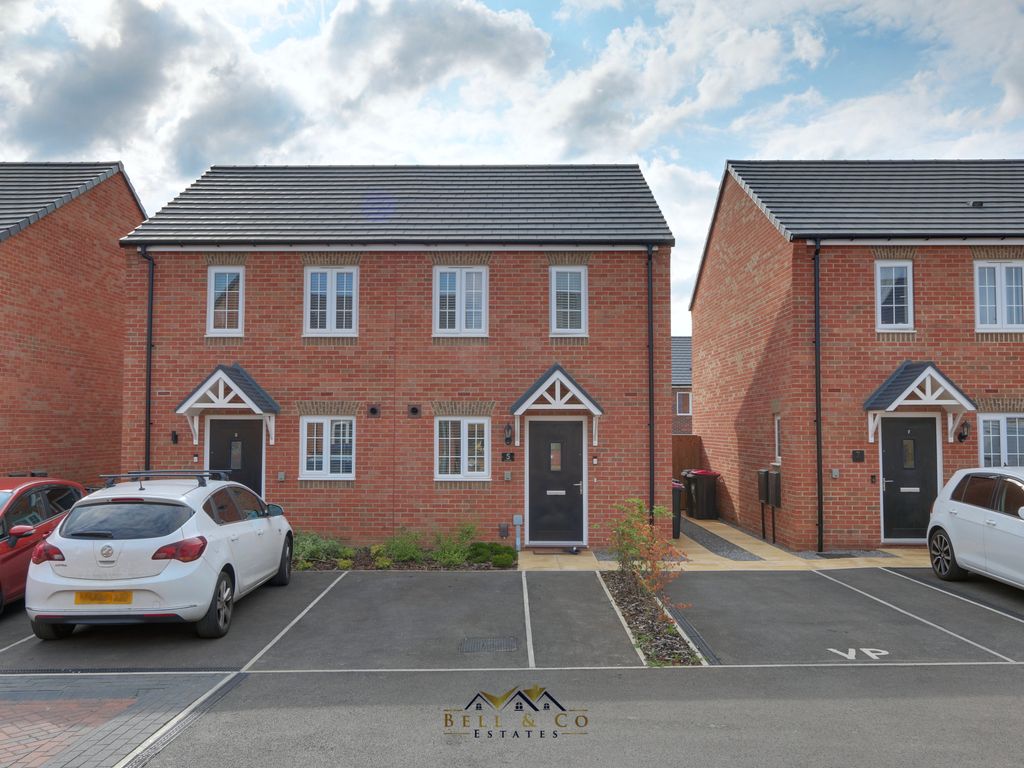 New home, 2 bed semidetached house for sale in Canford Close