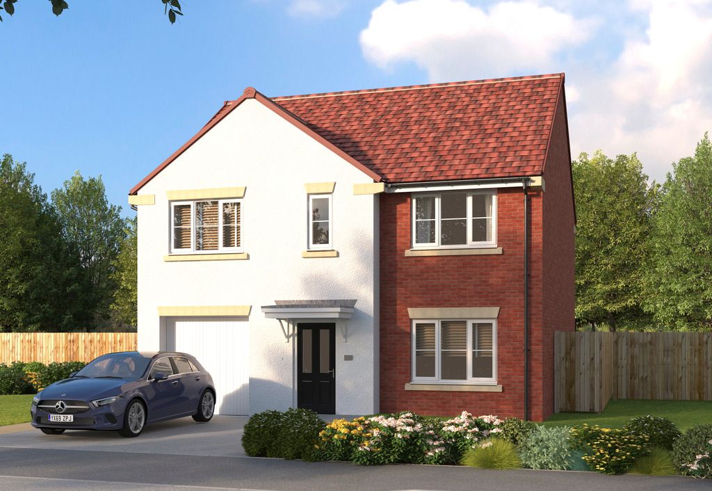 New home, 5 bed detached house for sale in "Cookbury" at Lees