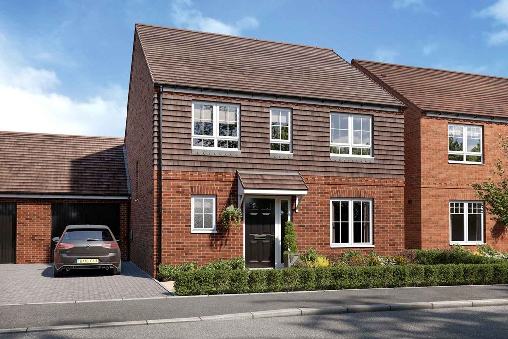 New home, 4 bed detached house for sale in "The Henford Plot 363" at