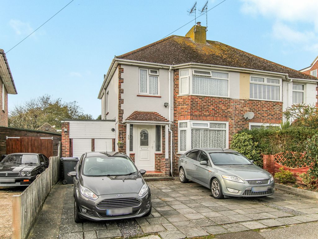 3 bed semidetached house for sale in Rectory Gardens, Worthing BN14