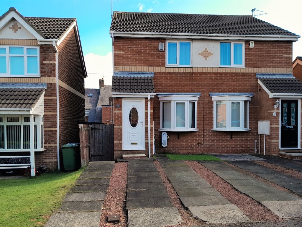 2 bed semidetached house for sale in Cheviot Gardens, Seaham, Durham