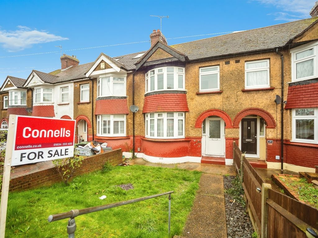 3 bed terraced house for sale in Barr Road, Gravesend DA12, £280,000 Zoopla